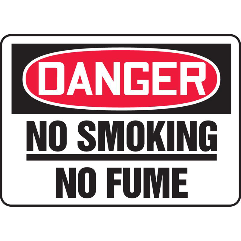 Smoking Control Safety Signs goSafe